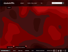 Tablet Screenshot of constantin-film.de